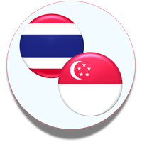 Thailand & Singapore Flag