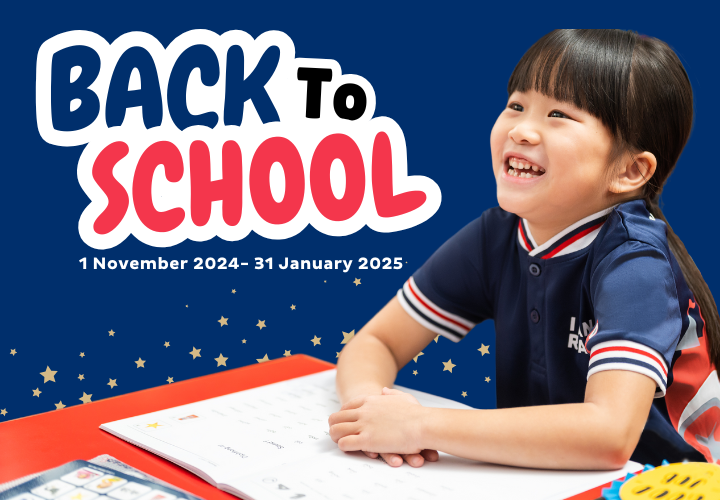 Banner promoting I Can Read's Back To School Promotion