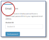 Email reset step 2