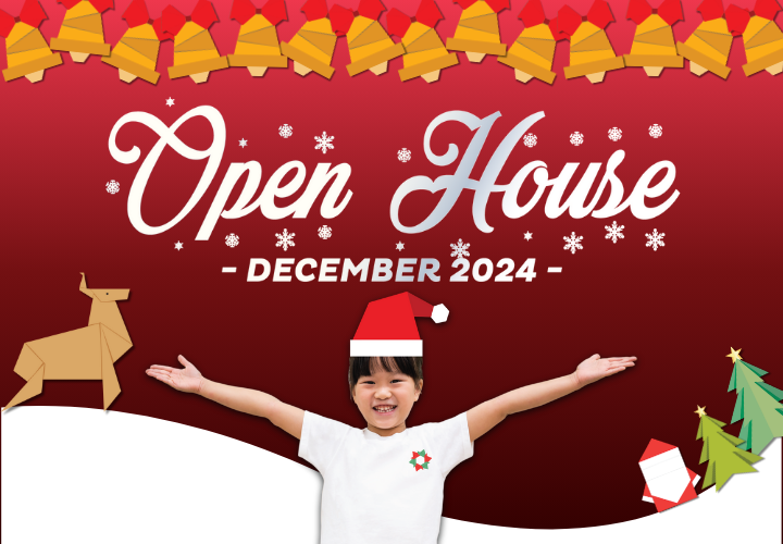 Banner promoting I Can Read Open House for December 2024.