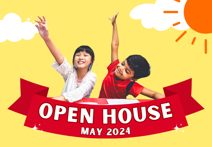 Banner promoting I Can Read's Open House April 2024 including information like mechanics.